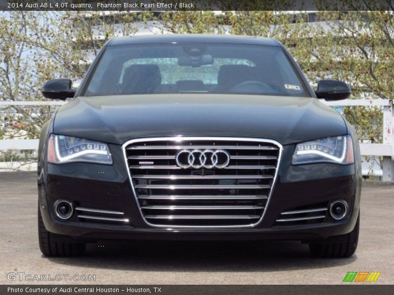 Phantom Black Pearl Effect / Black 2014 Audi A8 L 4.0T quattro