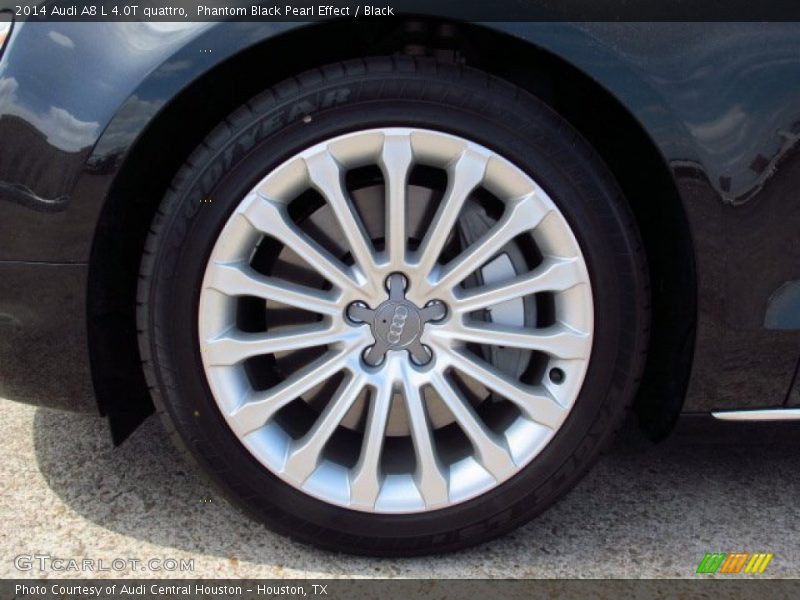 Phantom Black Pearl Effect / Black 2014 Audi A8 L 4.0T quattro
