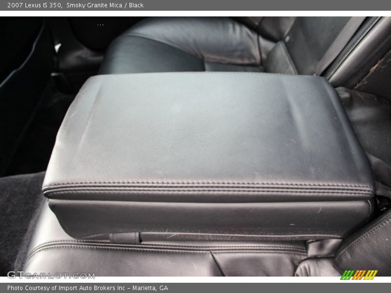 Smoky Granite Mica / Black 2007 Lexus IS 350