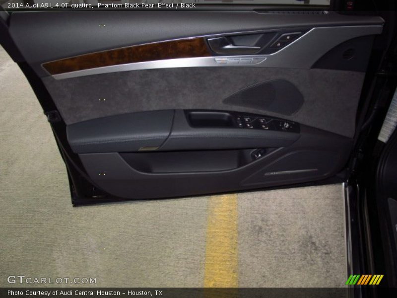 Phantom Black Pearl Effect / Black 2014 Audi A8 L 4.0T quattro