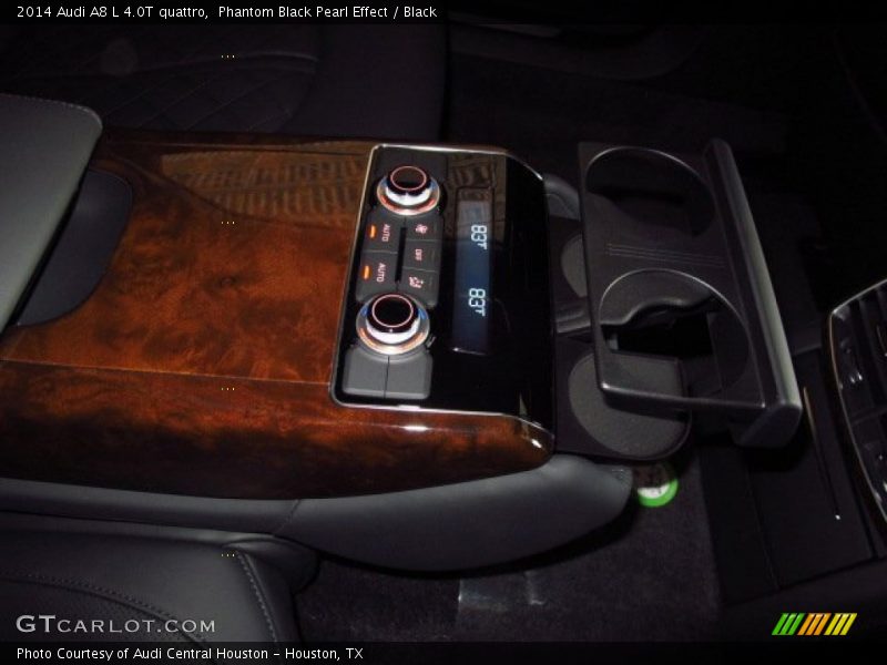 Phantom Black Pearl Effect / Black 2014 Audi A8 L 4.0T quattro
