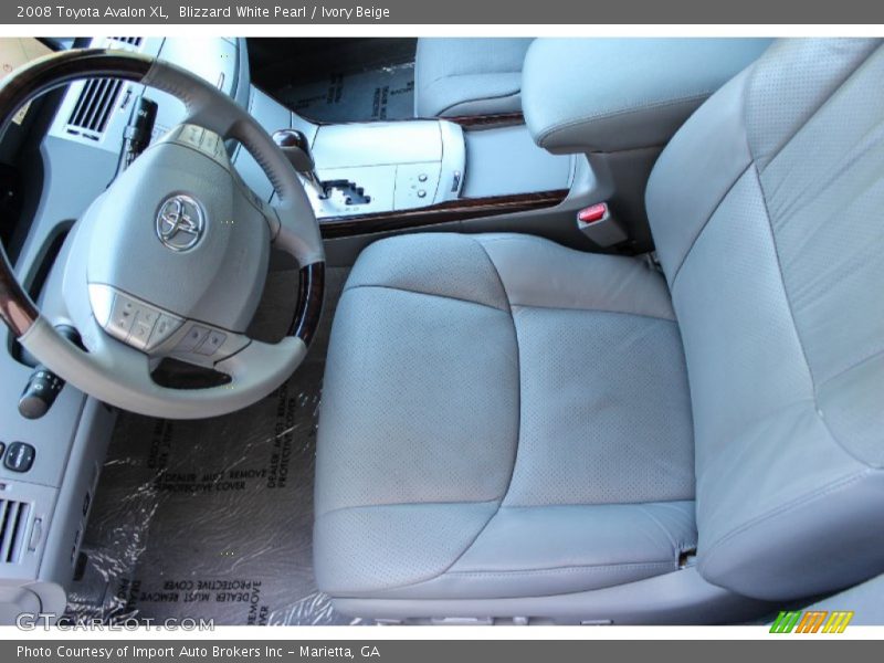 Blizzard White Pearl / Ivory Beige 2008 Toyota Avalon XL