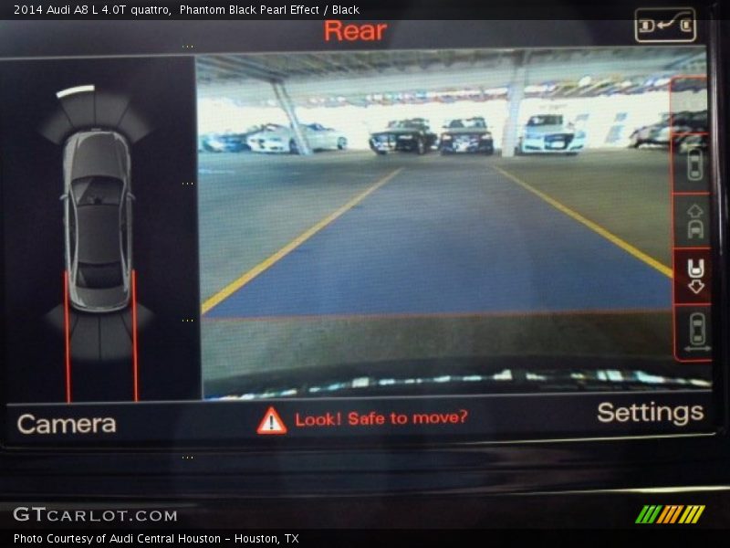 Phantom Black Pearl Effect / Black 2014 Audi A8 L 4.0T quattro