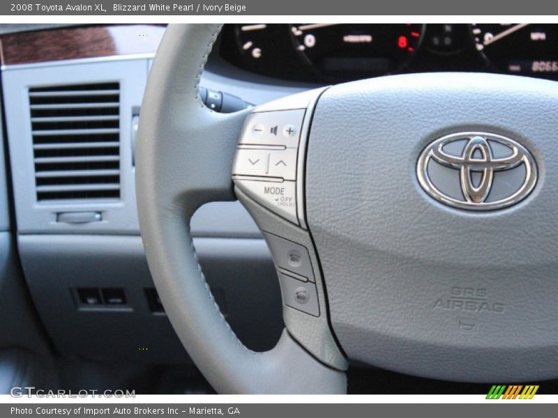 Blizzard White Pearl / Ivory Beige 2008 Toyota Avalon XL
