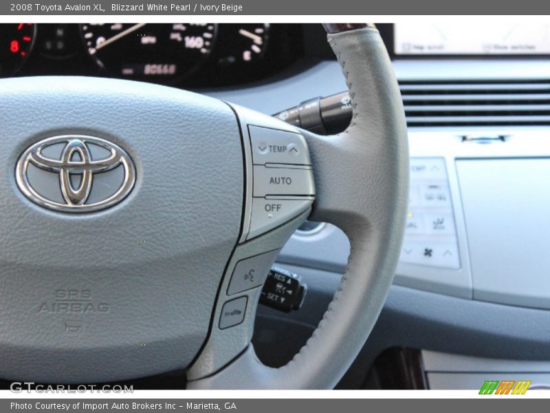 Blizzard White Pearl / Ivory Beige 2008 Toyota Avalon XL