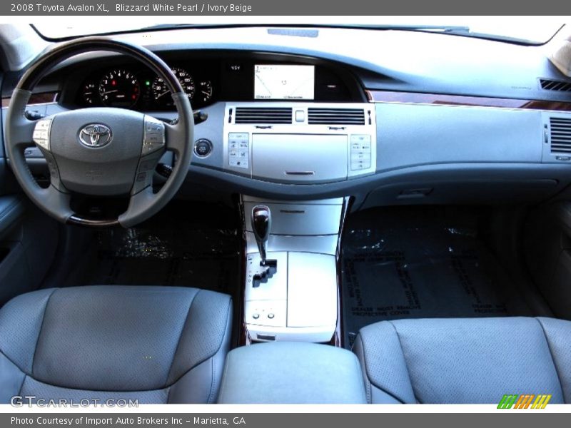 Blizzard White Pearl / Ivory Beige 2008 Toyota Avalon XL