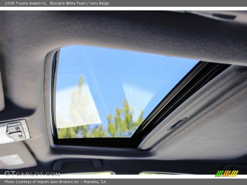 Blizzard White Pearl / Ivory Beige 2008 Toyota Avalon XL