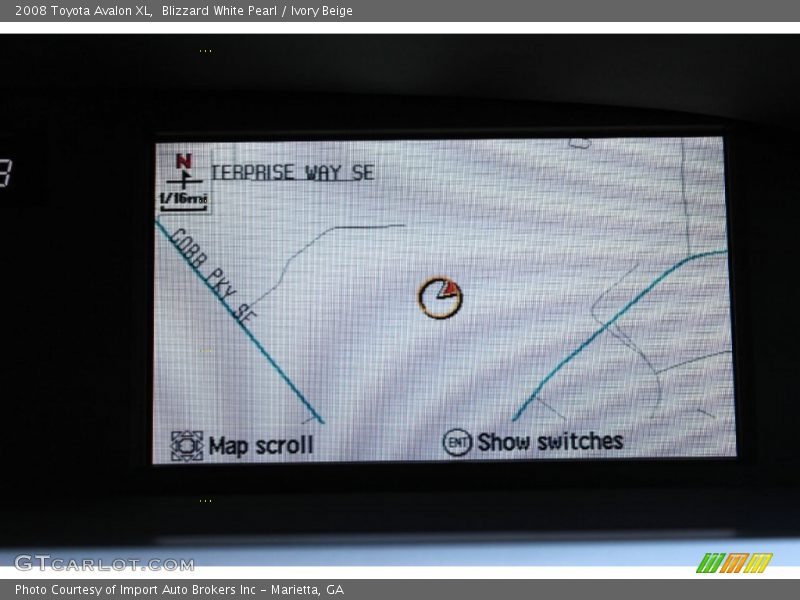 Blizzard White Pearl / Ivory Beige 2008 Toyota Avalon XL
