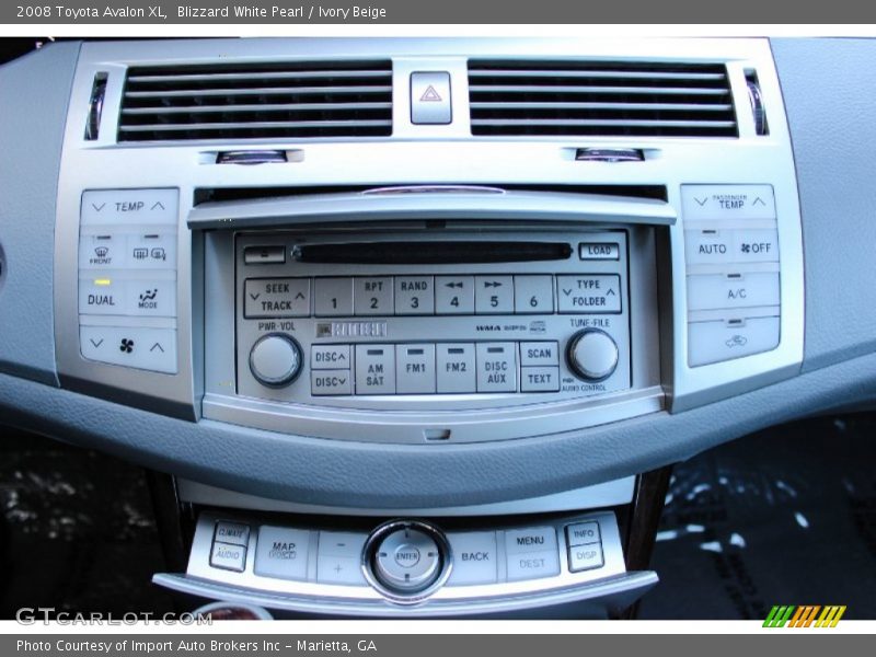 Blizzard White Pearl / Ivory Beige 2008 Toyota Avalon XL