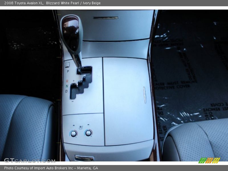 Blizzard White Pearl / Ivory Beige 2008 Toyota Avalon XL