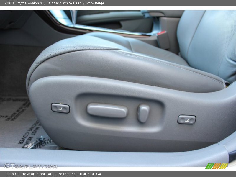 Blizzard White Pearl / Ivory Beige 2008 Toyota Avalon XL