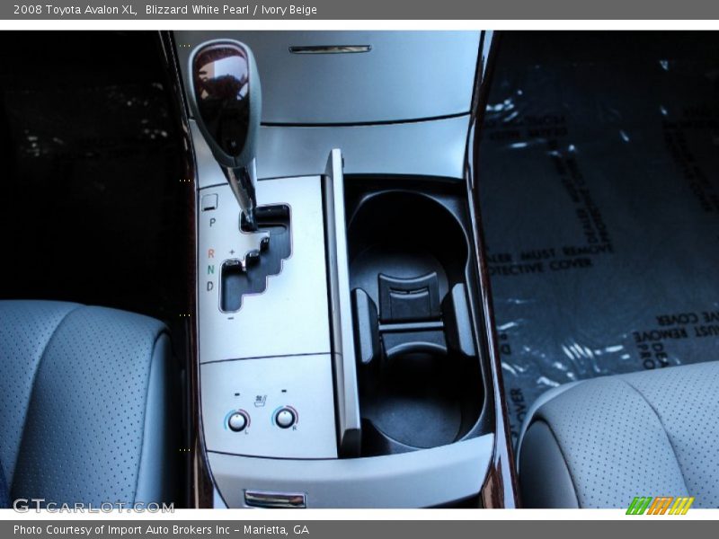Blizzard White Pearl / Ivory Beige 2008 Toyota Avalon XL