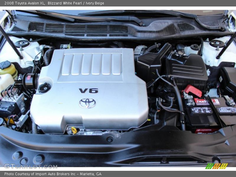Blizzard White Pearl / Ivory Beige 2008 Toyota Avalon XL