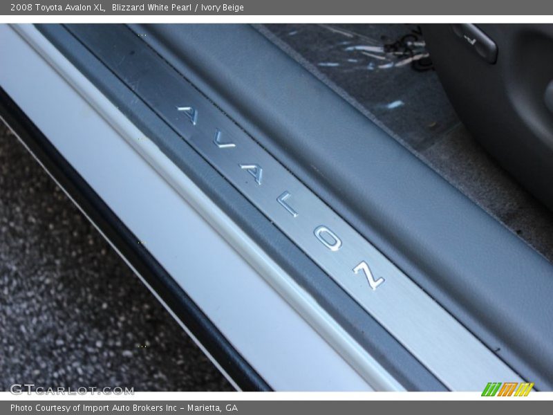 Blizzard White Pearl / Ivory Beige 2008 Toyota Avalon XL