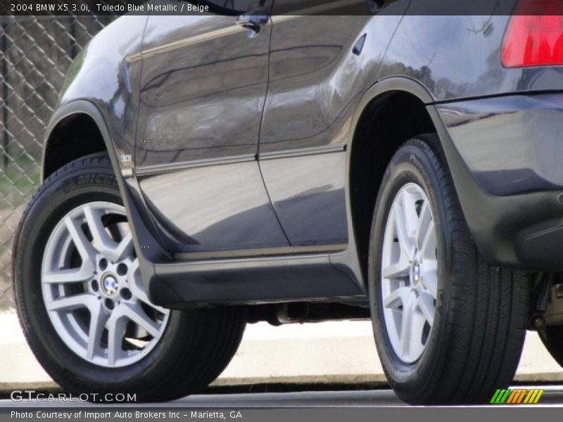 Toledo Blue Metallic / Beige 2004 BMW X5 3.0i