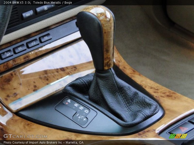 Toledo Blue Metallic / Beige 2004 BMW X5 3.0i