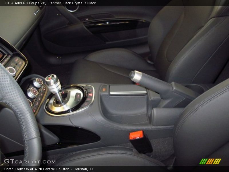 Panther Black Crystal / Black 2014 Audi R8 Coupe V8