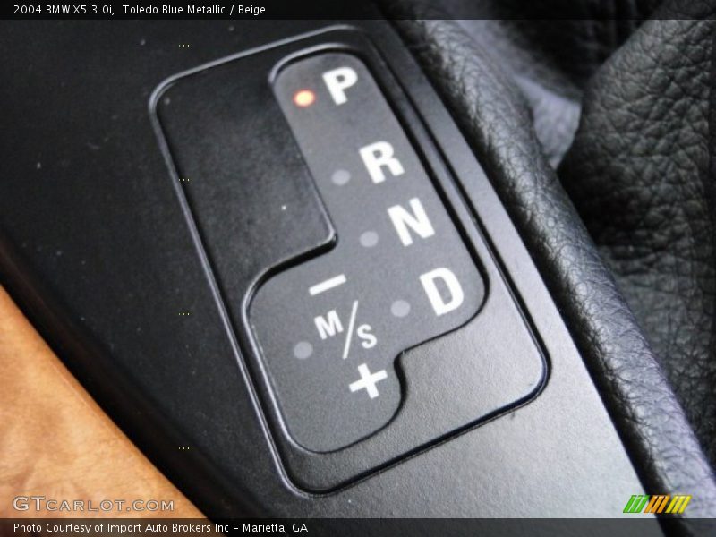 Toledo Blue Metallic / Beige 2004 BMW X5 3.0i