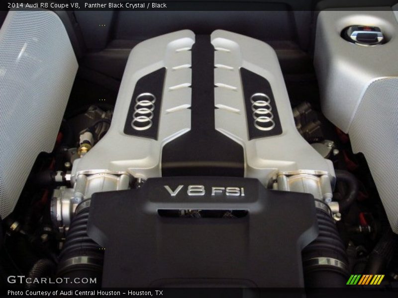  2014 R8 Coupe V8 Engine - 4.2 Liter FSI DOHC 32-Valve VVT V8