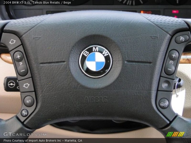  2004 X5 3.0i Steering Wheel