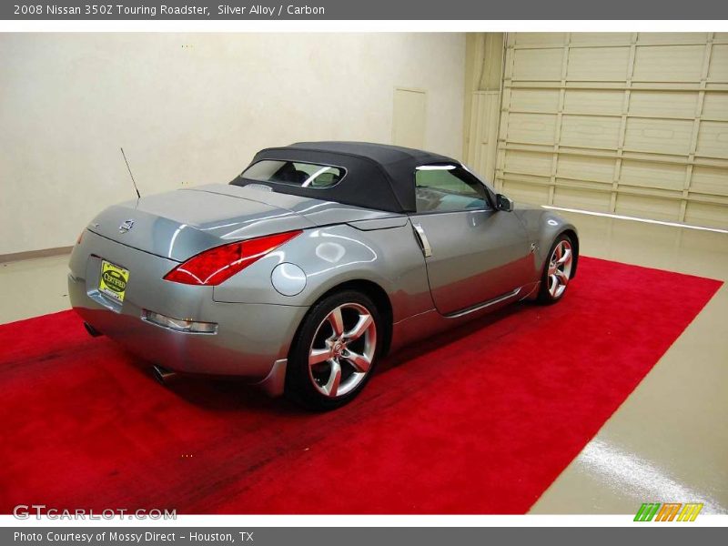 Silver Alloy / Carbon 2008 Nissan 350Z Touring Roadster