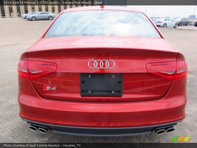 Volcano Red Metallic / Black 2014 Audi S4 Prestige 3.0 TFSI quattro
