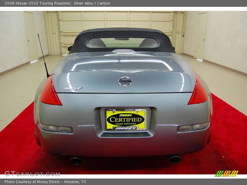 Silver Alloy / Carbon 2008 Nissan 350Z Touring Roadster
