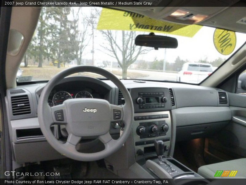 Jeep Green Metallic / Medium Slate Gray 2007 Jeep Grand Cherokee Laredo 4x4