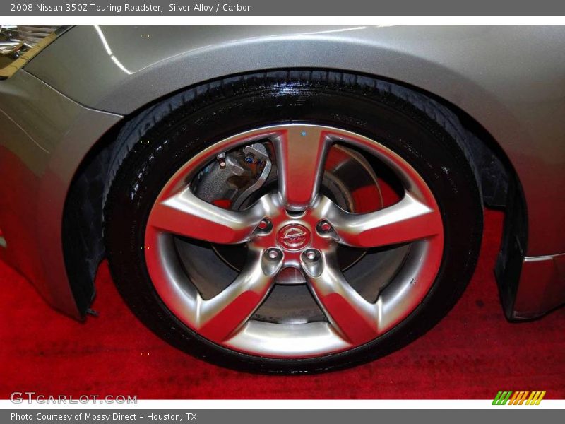 Silver Alloy / Carbon 2008 Nissan 350Z Touring Roadster