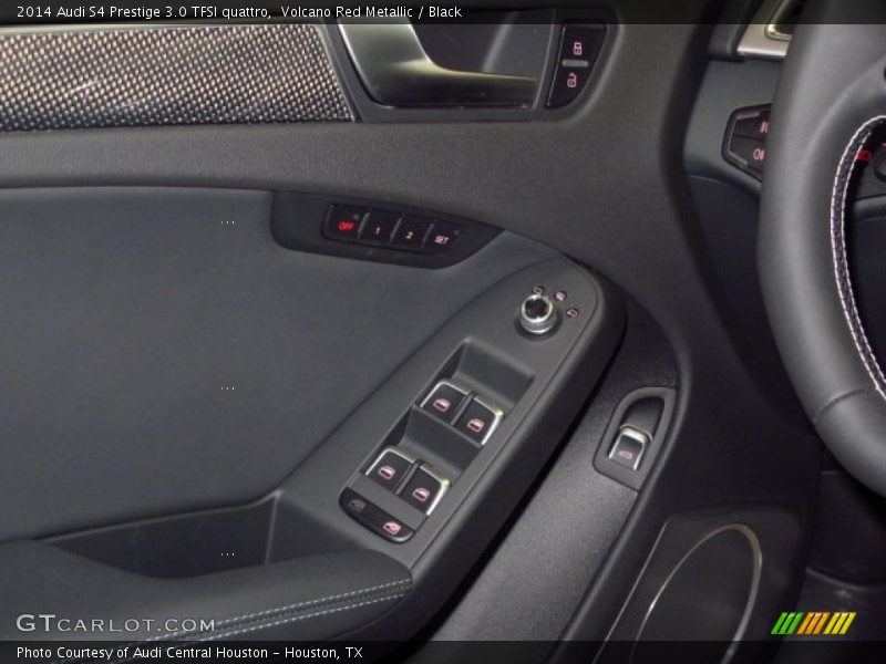 Volcano Red Metallic / Black 2014 Audi S4 Prestige 3.0 TFSI quattro