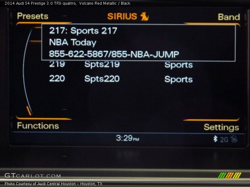 Volcano Red Metallic / Black 2014 Audi S4 Prestige 3.0 TFSI quattro