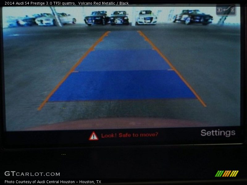 Volcano Red Metallic / Black 2014 Audi S4 Prestige 3.0 TFSI quattro