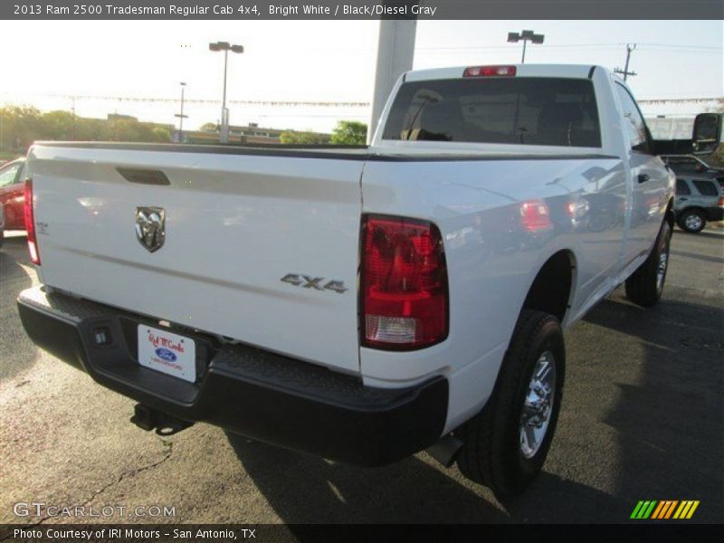 Bright White / Black/Diesel Gray 2013 Ram 2500 Tradesman Regular Cab 4x4