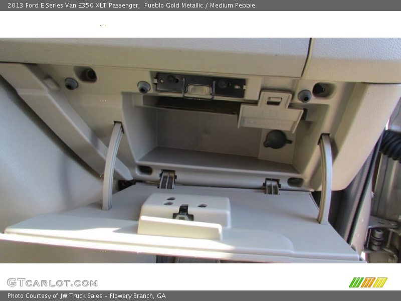 Pueblo Gold Metallic / Medium Pebble 2013 Ford E Series Van E350 XLT Passenger