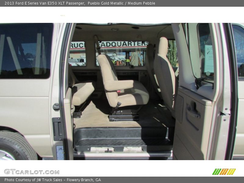 Pueblo Gold Metallic / Medium Pebble 2013 Ford E Series Van E350 XLT Passenger
