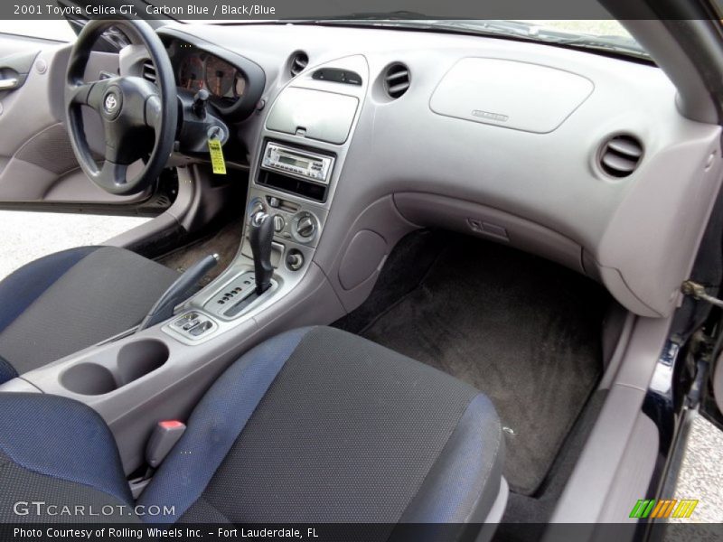 Carbon Blue / Black/Blue 2001 Toyota Celica GT
