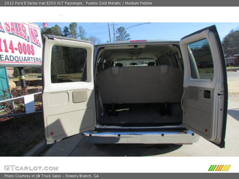 Pueblo Gold Metallic / Medium Pebble 2013 Ford E Series Van E350 XLT Passenger