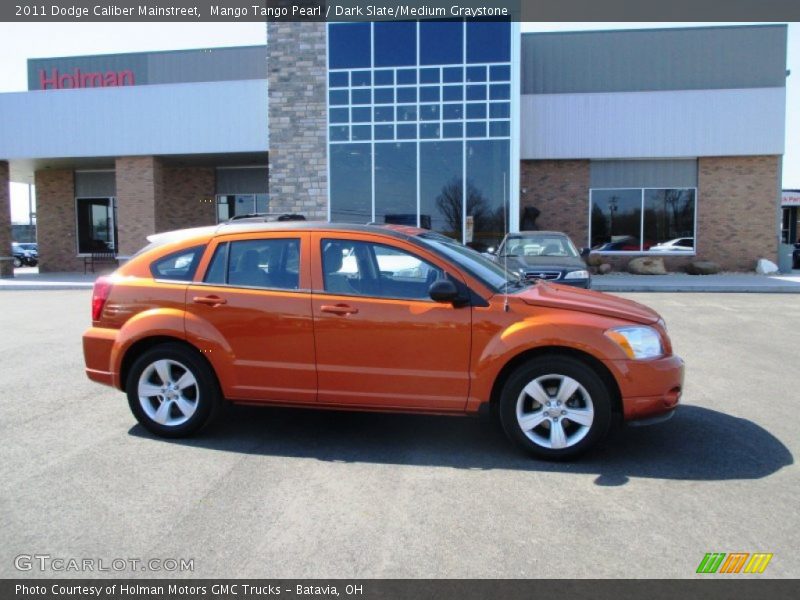 Mango Tango Pearl / Dark Slate/Medium Graystone 2011 Dodge Caliber Mainstreet