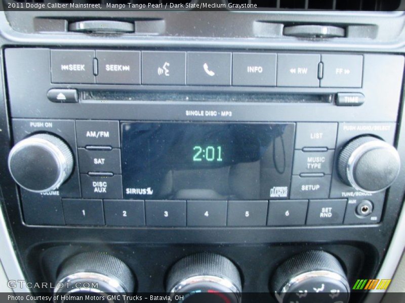 Mango Tango Pearl / Dark Slate/Medium Graystone 2011 Dodge Caliber Mainstreet