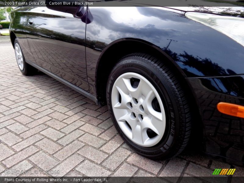 Carbon Blue / Black/Blue 2001 Toyota Celica GT
