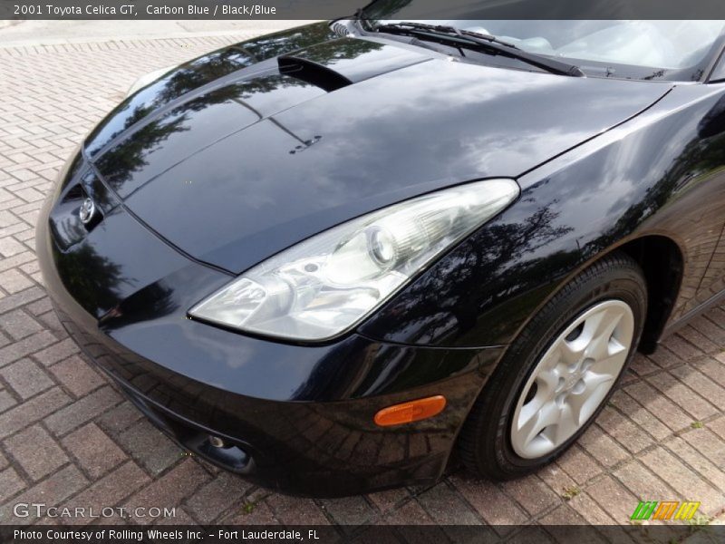 Carbon Blue / Black/Blue 2001 Toyota Celica GT