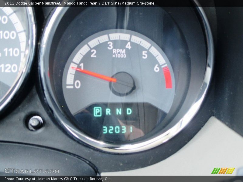 Mango Tango Pearl / Dark Slate/Medium Graystone 2011 Dodge Caliber Mainstreet