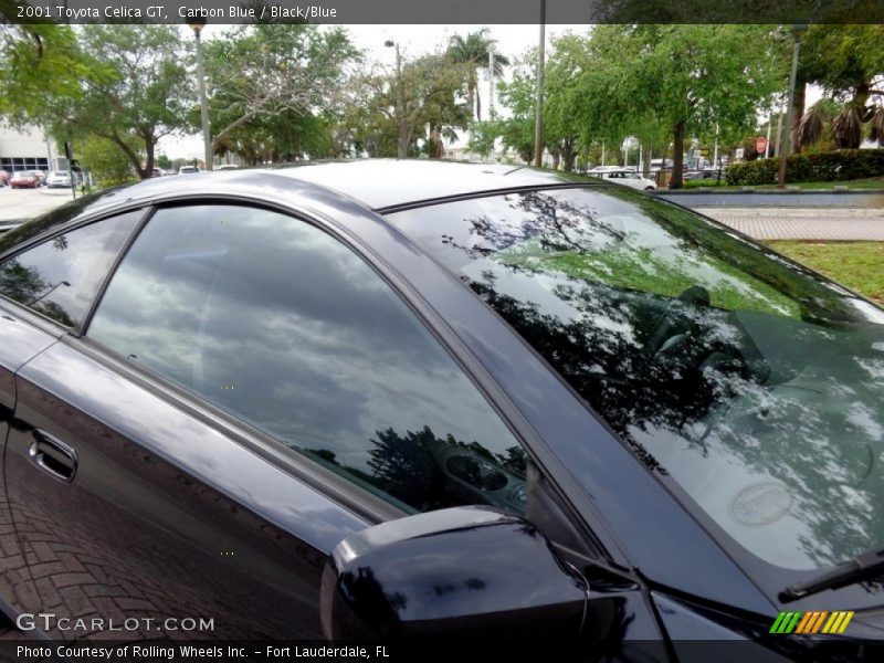 Carbon Blue / Black/Blue 2001 Toyota Celica GT