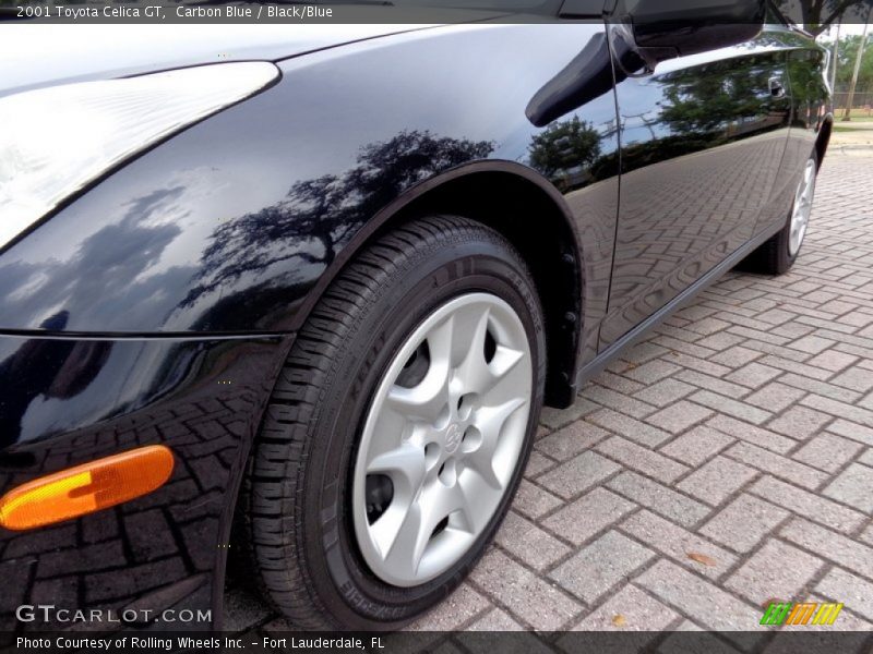 Carbon Blue / Black/Blue 2001 Toyota Celica GT