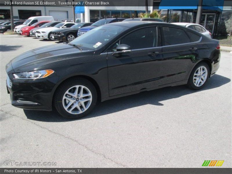 Tuxedo Black / Charcoal Black 2014 Ford Fusion SE EcoBoost