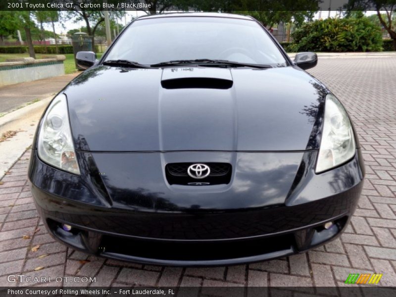 Carbon Blue / Black/Blue 2001 Toyota Celica GT