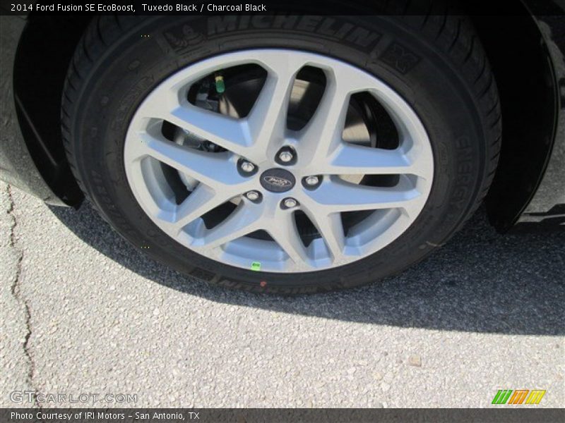 Tuxedo Black / Charcoal Black 2014 Ford Fusion SE EcoBoost