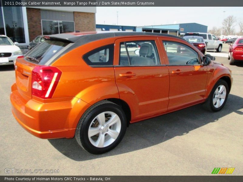 Mango Tango Pearl / Dark Slate/Medium Graystone 2011 Dodge Caliber Mainstreet