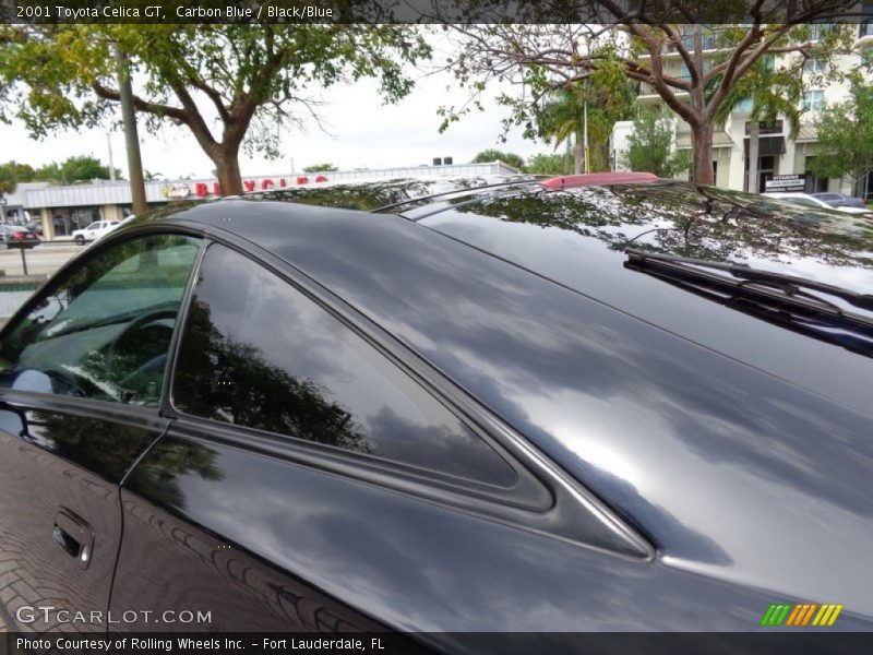 Carbon Blue / Black/Blue 2001 Toyota Celica GT