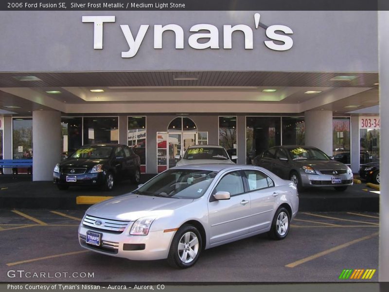 Silver Frost Metallic / Medium Light Stone 2006 Ford Fusion SE